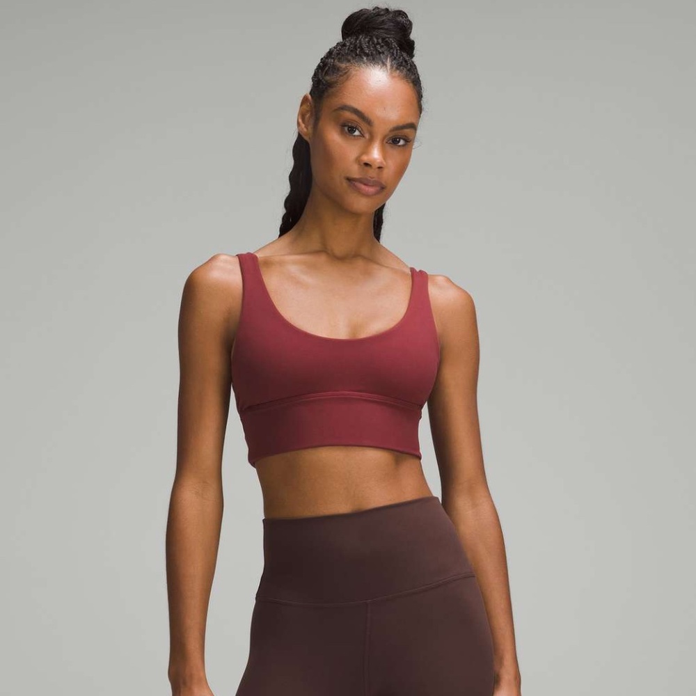 lululemon Align™ Bra *Light Support, A/B Cup, Red Merlot